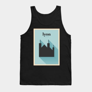 Lyon Poster Design Tank Top